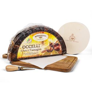 Beppino Occelli in Foglie de Castagno Cheese